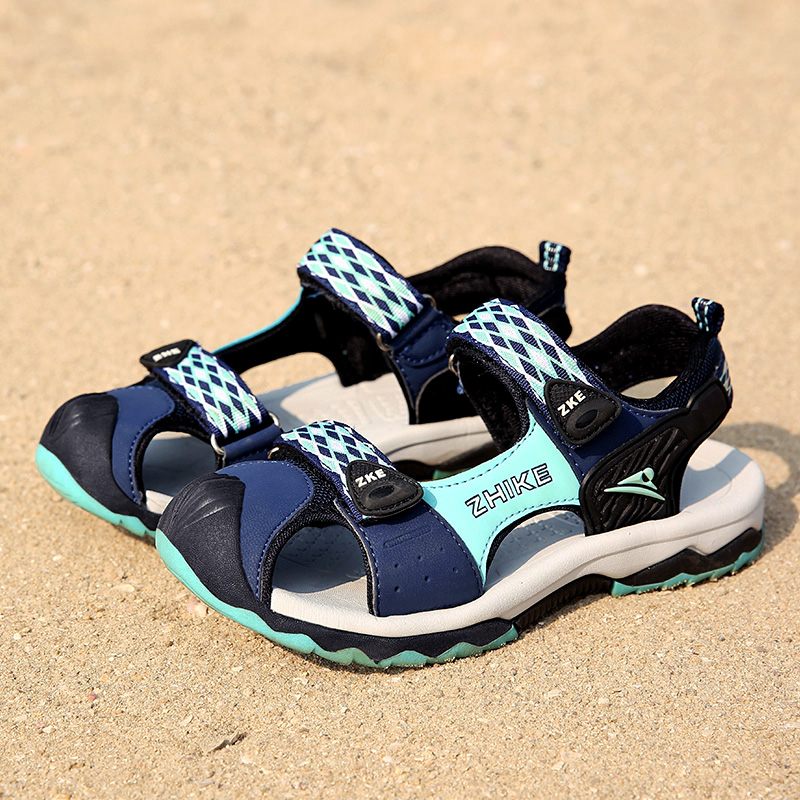 Jaimez Unisex Utomhussandaler För Barn - Marinblå