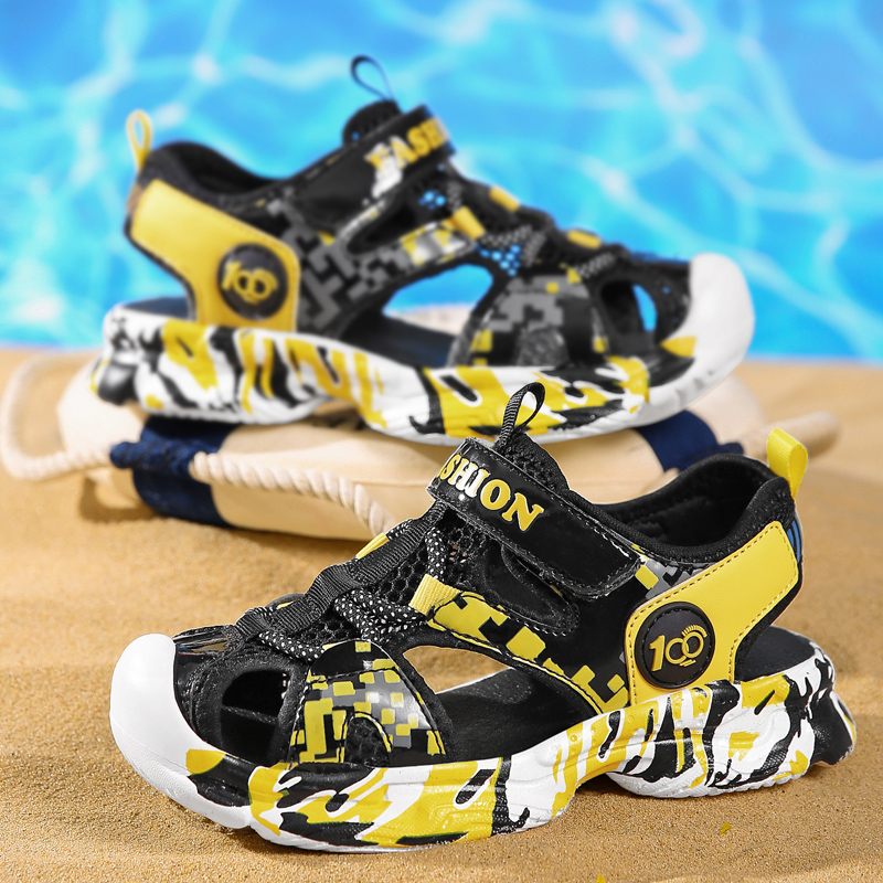 Jaimez Unisex Utomhussandaler För Barn - Marinblå