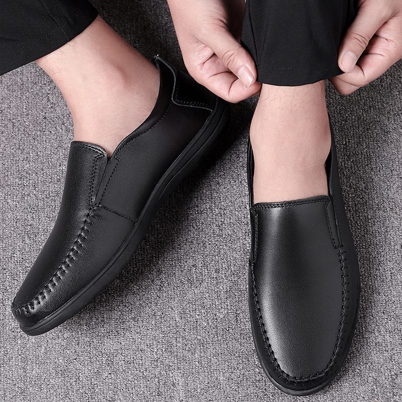 Jake Loafers Klänning Skor För Män - Svart