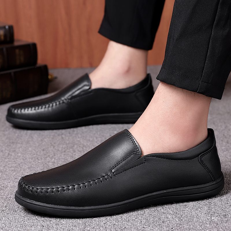 Jake Loafers Klänning Skor För Män - Svart