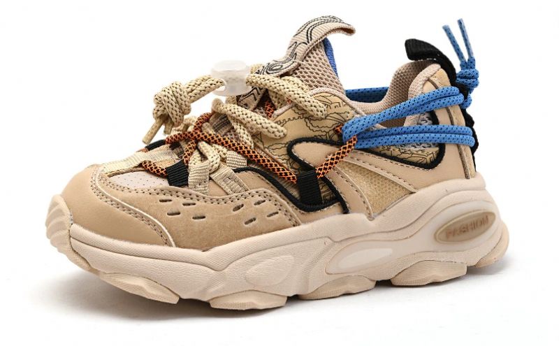 Japhet Pojkar Löparskor - Beige