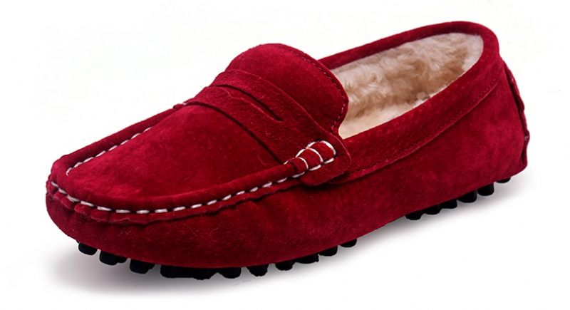 Jared Pojkar Loafers Casual Skor - Röd