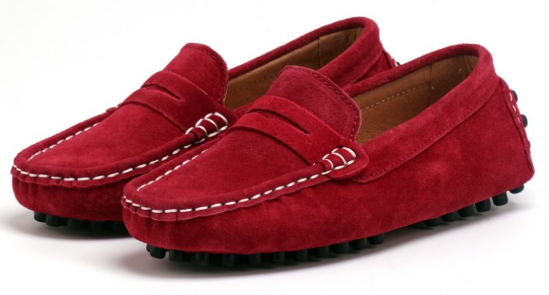 Jared Pojkar Loafers Casual Skor - Röd
