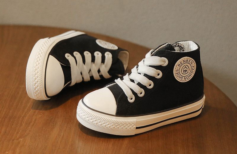 Jass Pojkar Höga Sneakers - Vit