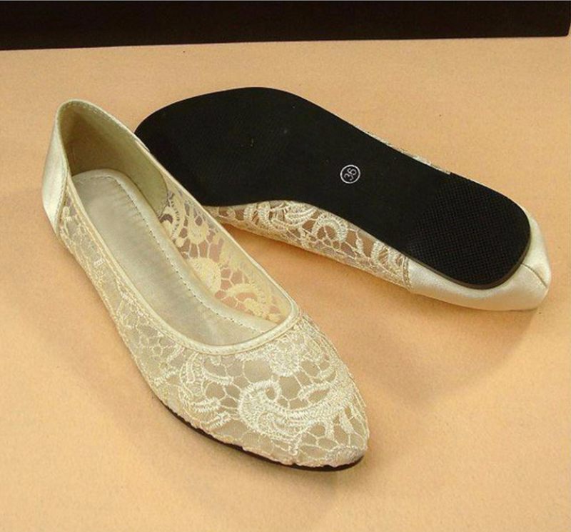 Jatziri Platta Skor För Kvinnor - Beige