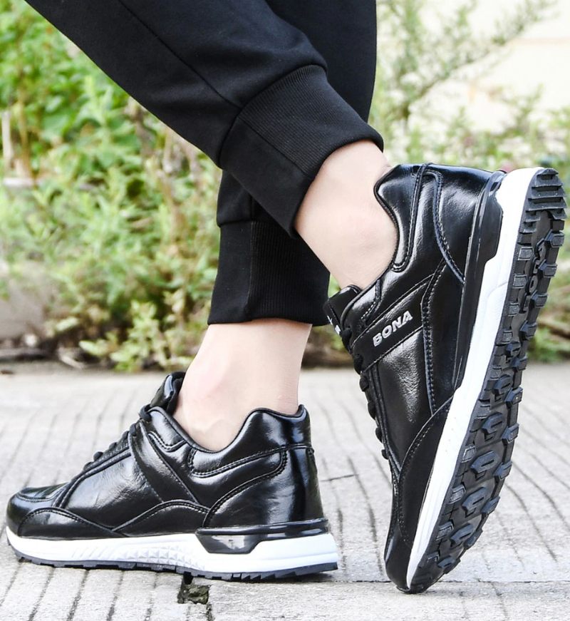 Javi Casual Sneakers För Män - Svart