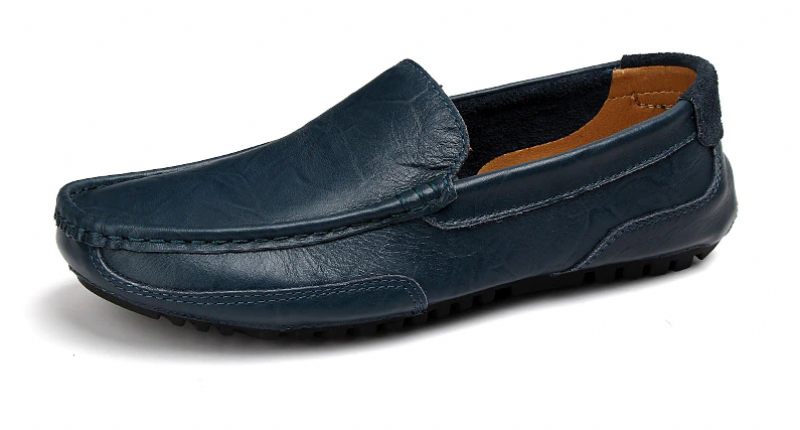 Javier Loafers Klänning Skor För Män - Blå