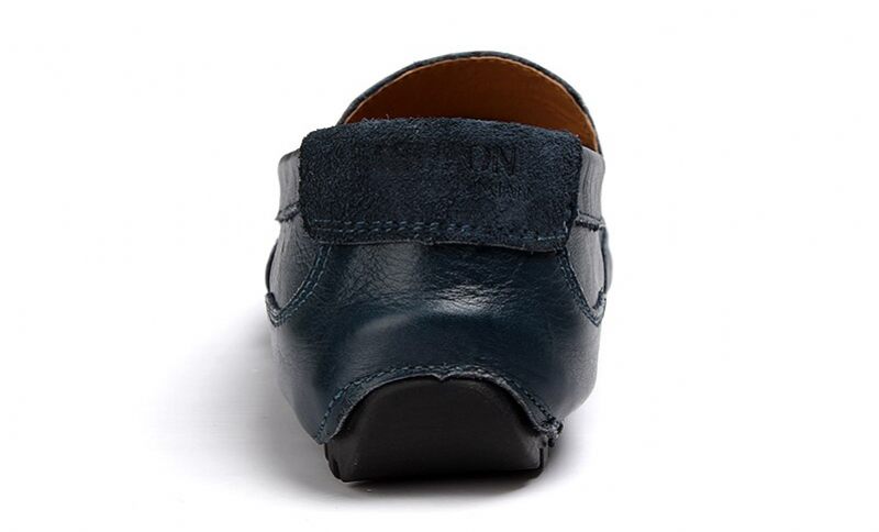 Javier Loafers Klänning Skor För Män - Blå