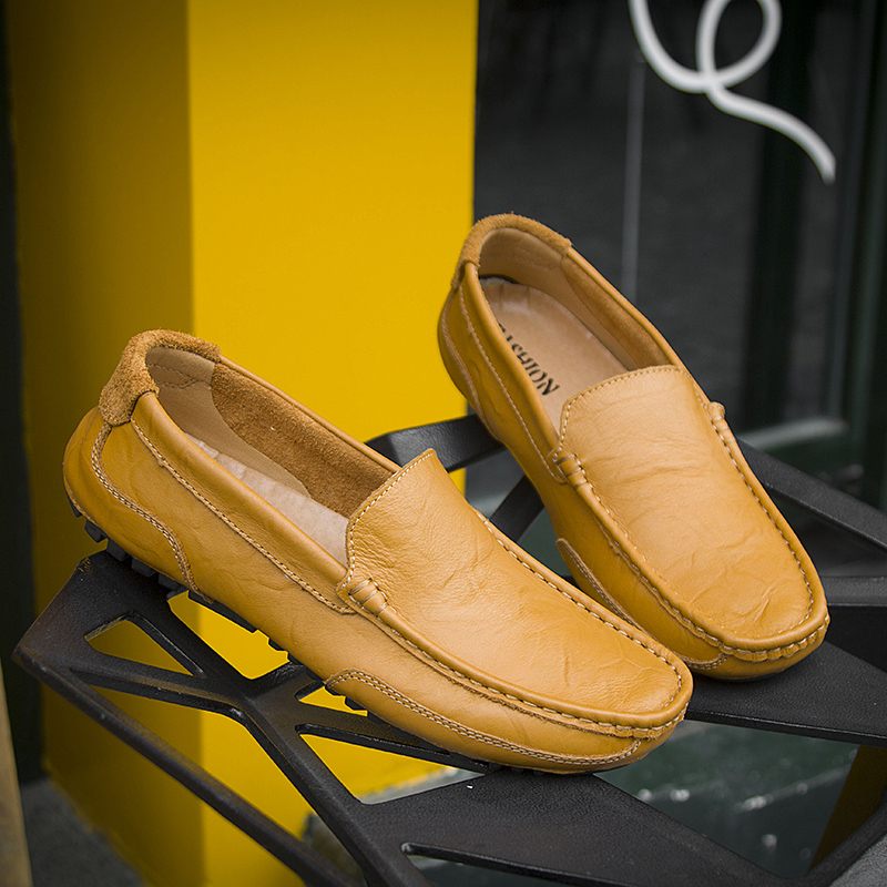 Javier Loafers Klänning Skor För Män - Blå