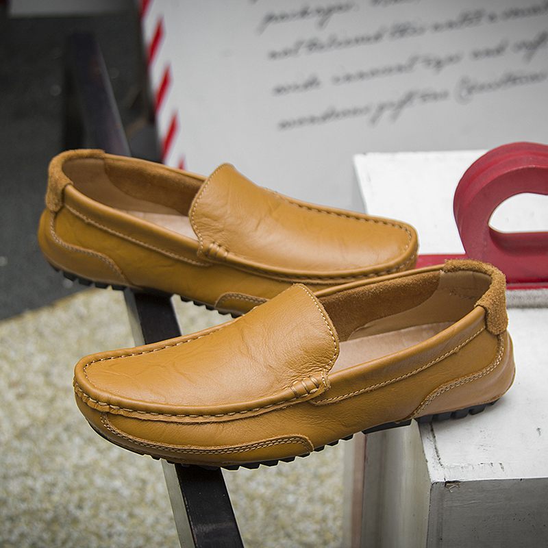 Javier Loafers Klänning Skor För Män - Blå