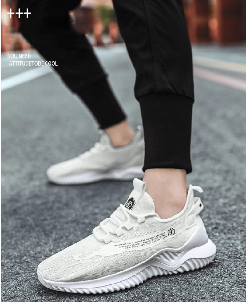 Jay Lyxiga Sneakers För Män - Svart