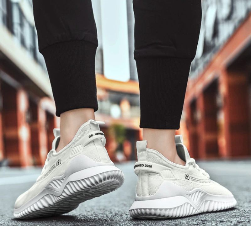 Jay Lyxiga Sneakers För Män - Svart