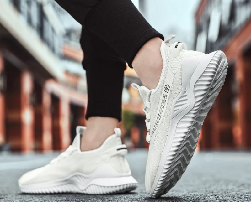 Jay Lyxiga Sneakers För Män - Svart
