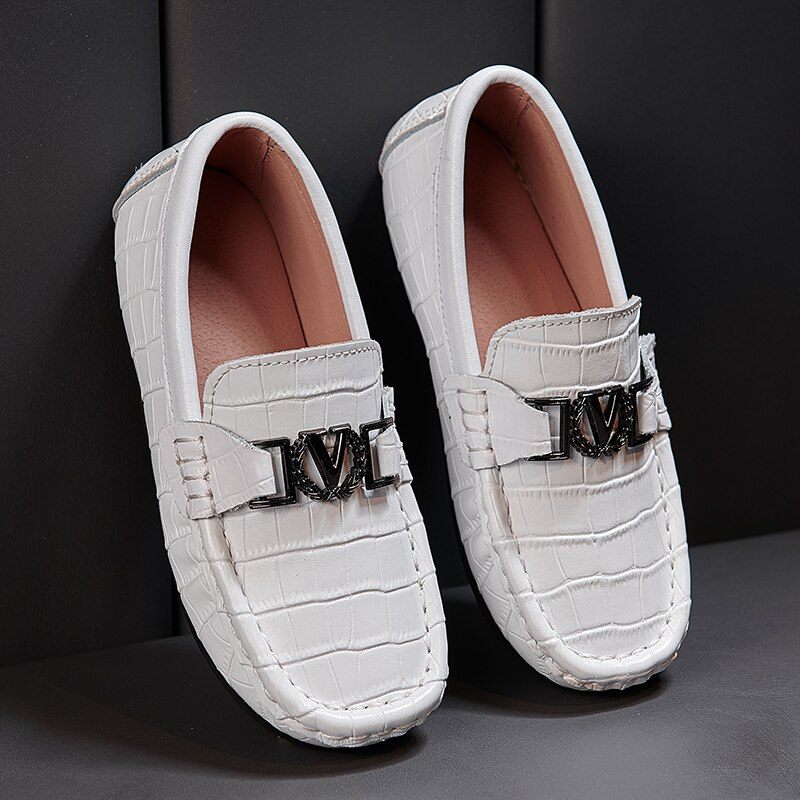 Jay Pojkar Loafer Modeskor - Vit