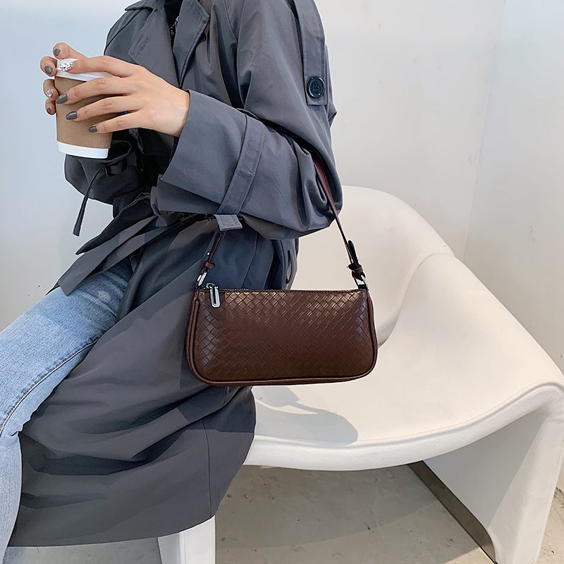 Jazz Handväska För Kvinnor Small Luxury Fashion Läder - Grön