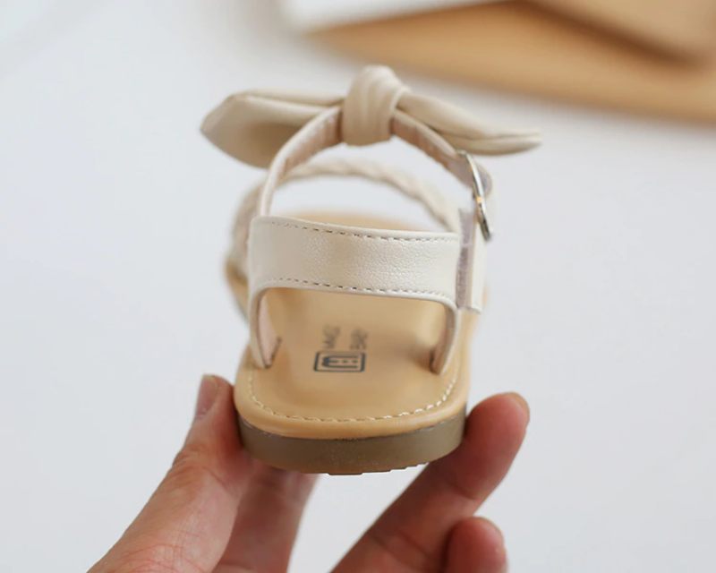 Jeans Casual Sandal För Flickor - Svart