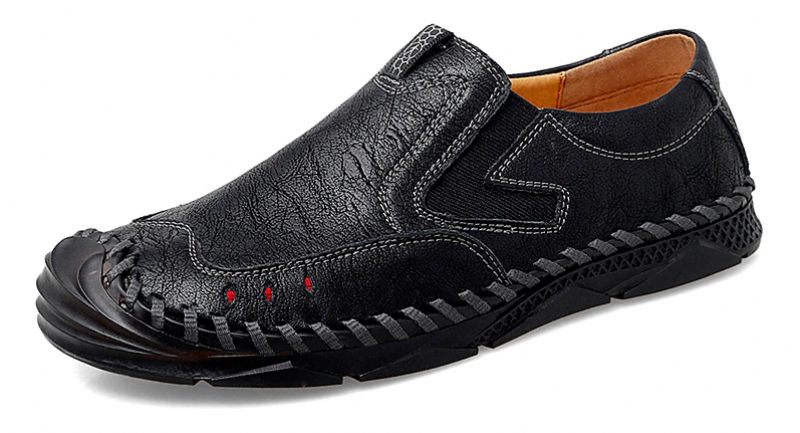 Jegger Loafers Sommarskor För Män - Svart