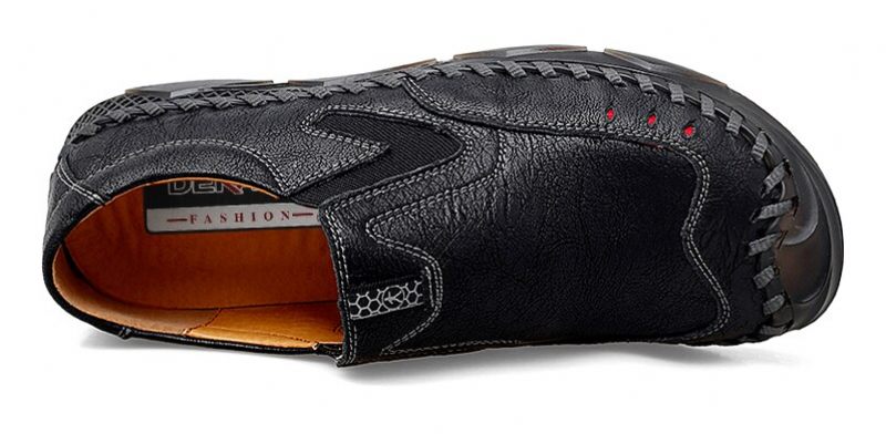 Jegger Loafers Sommarskor För Män - Svart