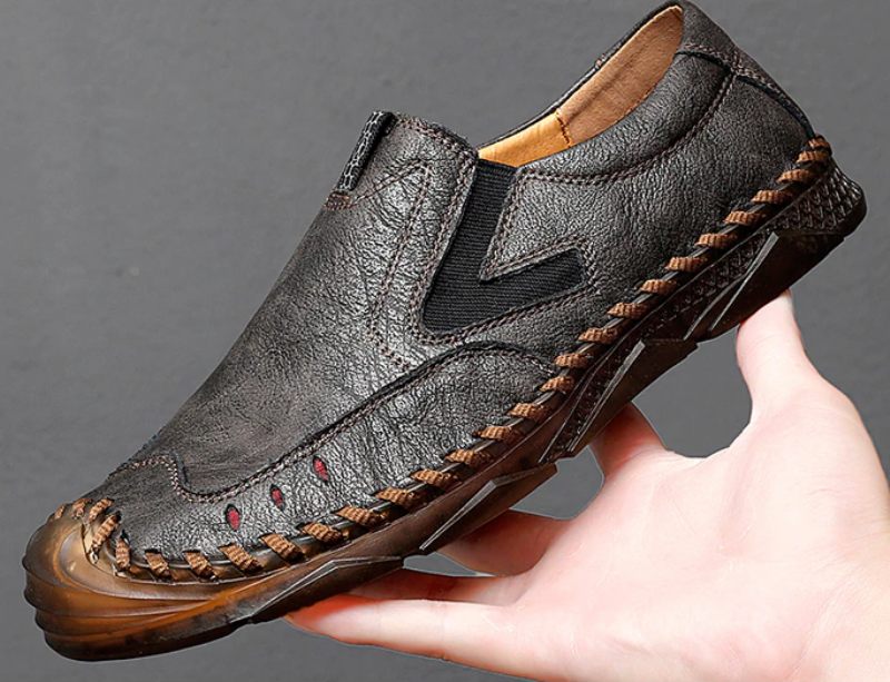 Jegger Loafers Sommarskor För Män - Svart