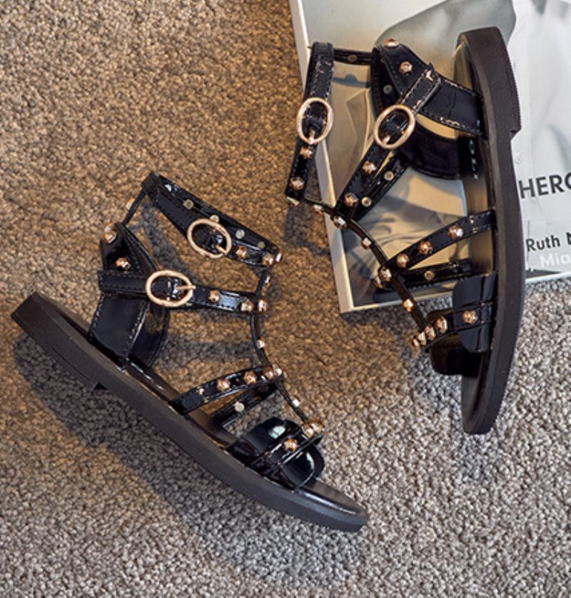 Jenny Gladiatorsandaler För Flickor - Vit