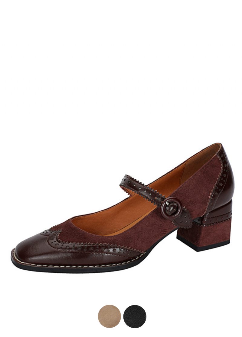 Jenny Kvinnor Läder Pumps