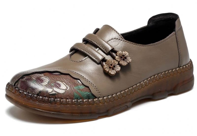 Jensy Loaferskor För Kvinnor - Khaki