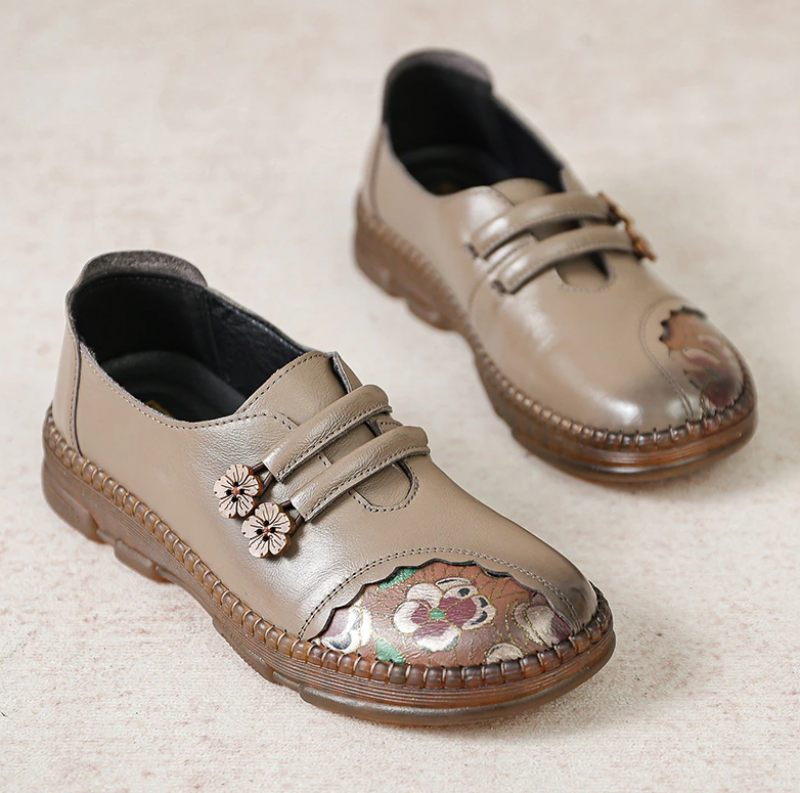 Jensy Loaferskor För Kvinnor - Khaki