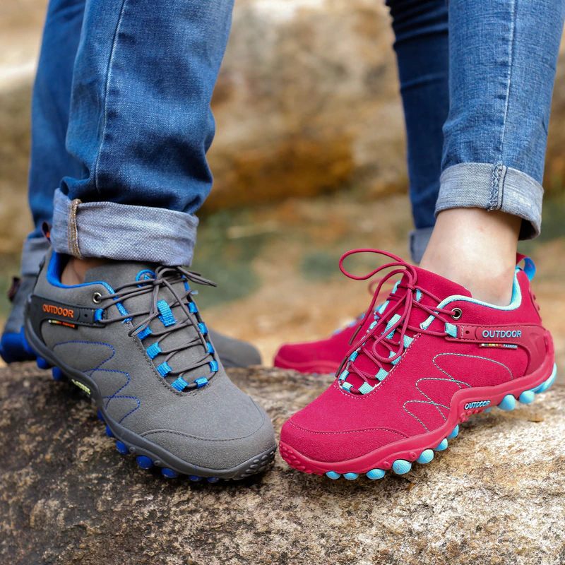 Jeorge Unisex Utomhusvandringsskor För Män - Mörkgrå