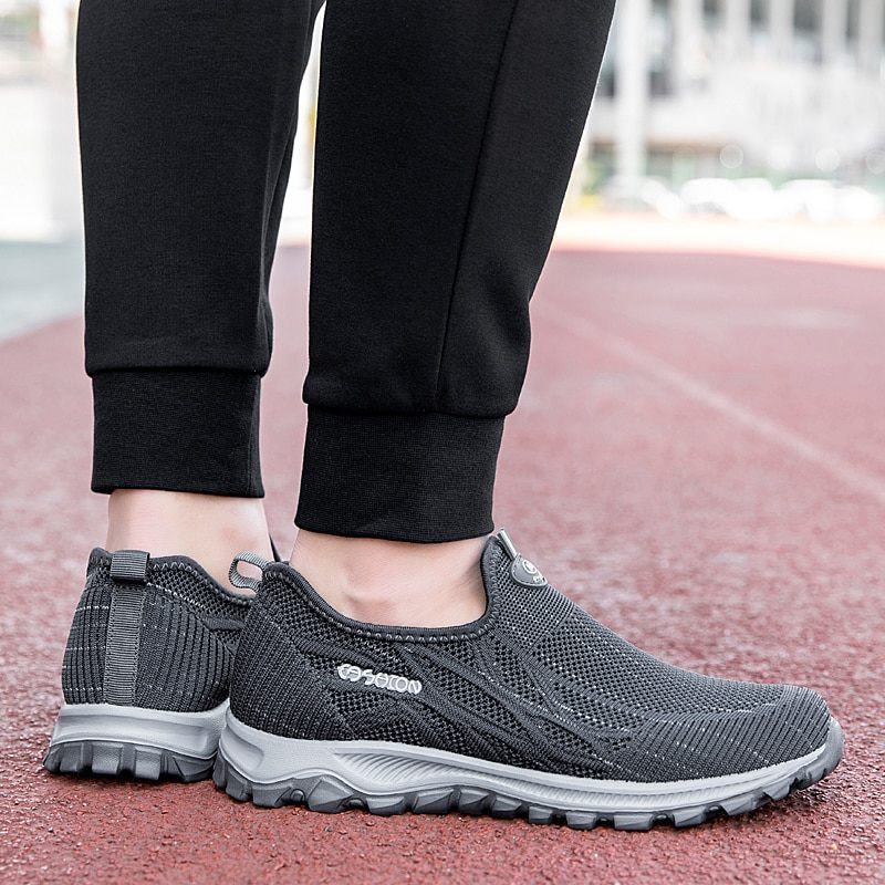 Jess Slip-on Sneakers För Män - Grå
