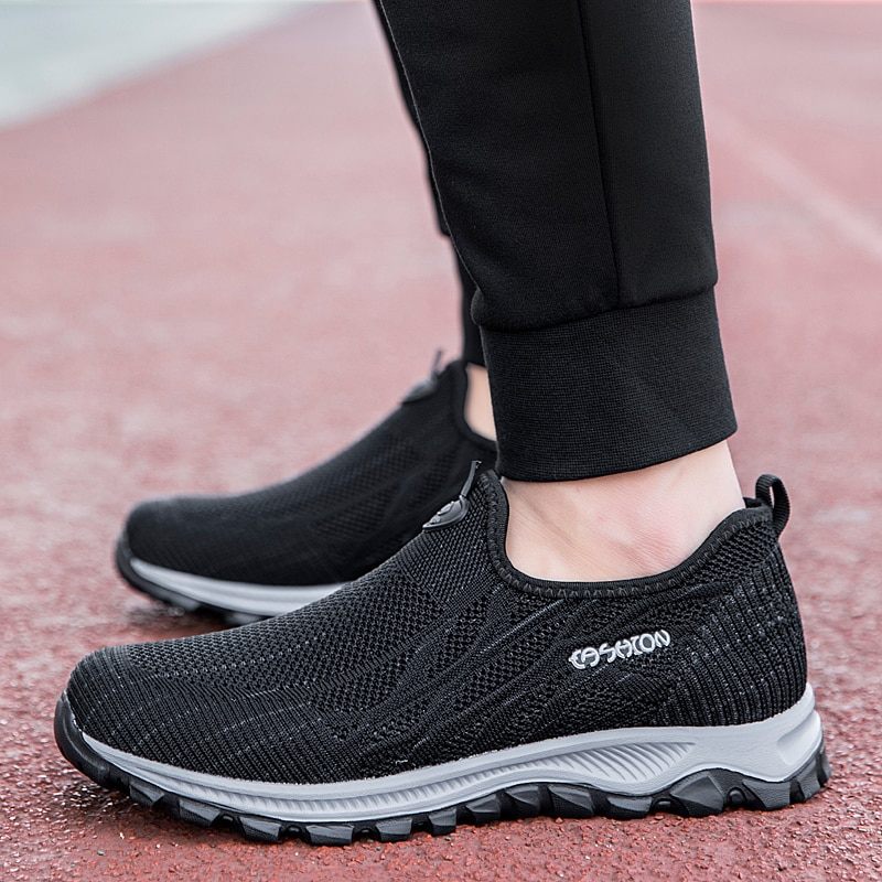 Jess Slip-on Sneakers För Män - Grå