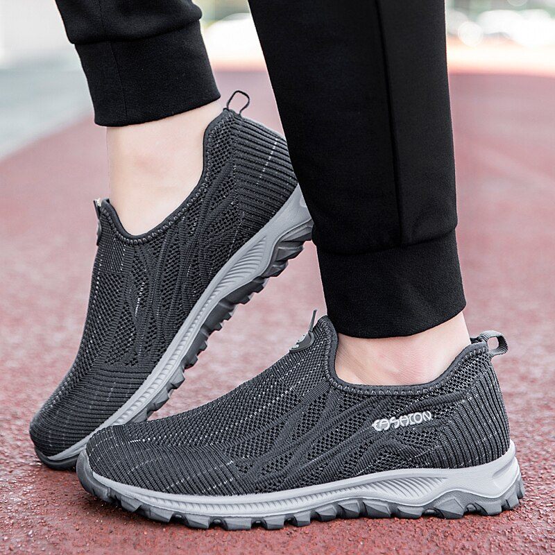 Jess Slip-on Sneakers För Män - Grå