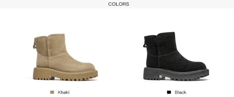 Jeudy Damplattform Snow Black Booties - Svart