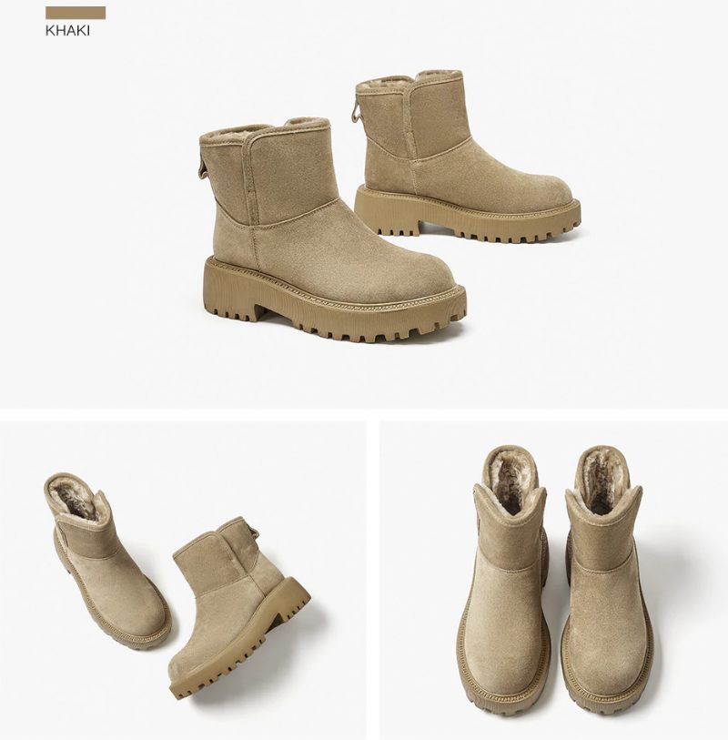 Jeudy Damplattform Snow Black Booties - Svart