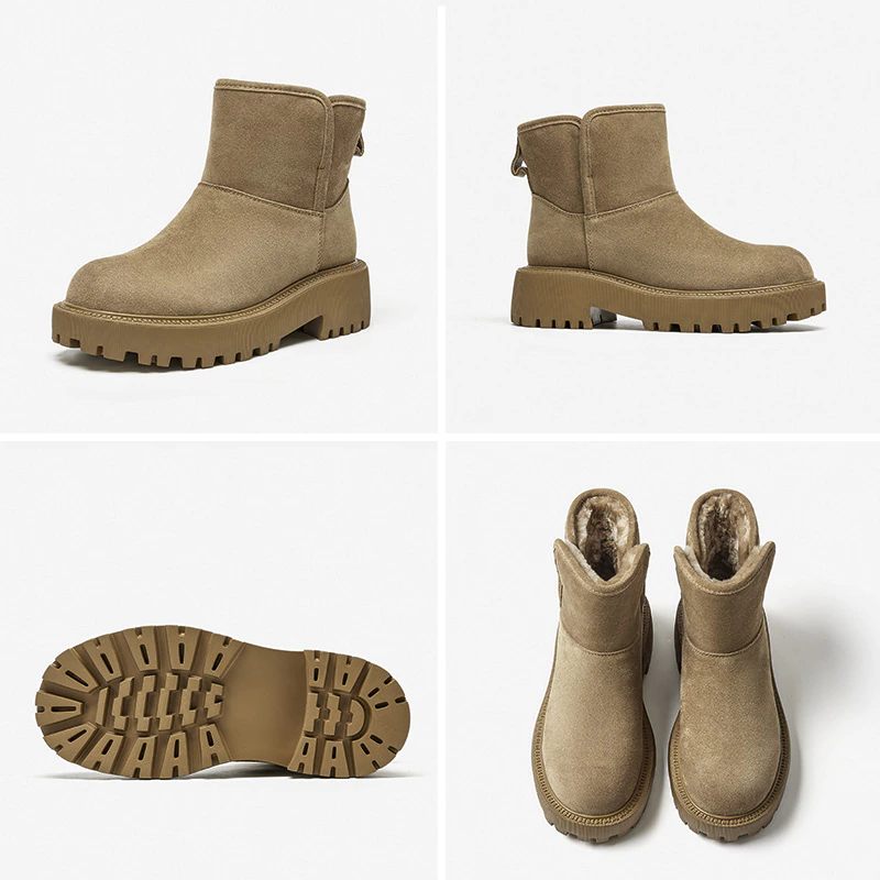 Jeudy Damplattform Snow Black Booties - Svart