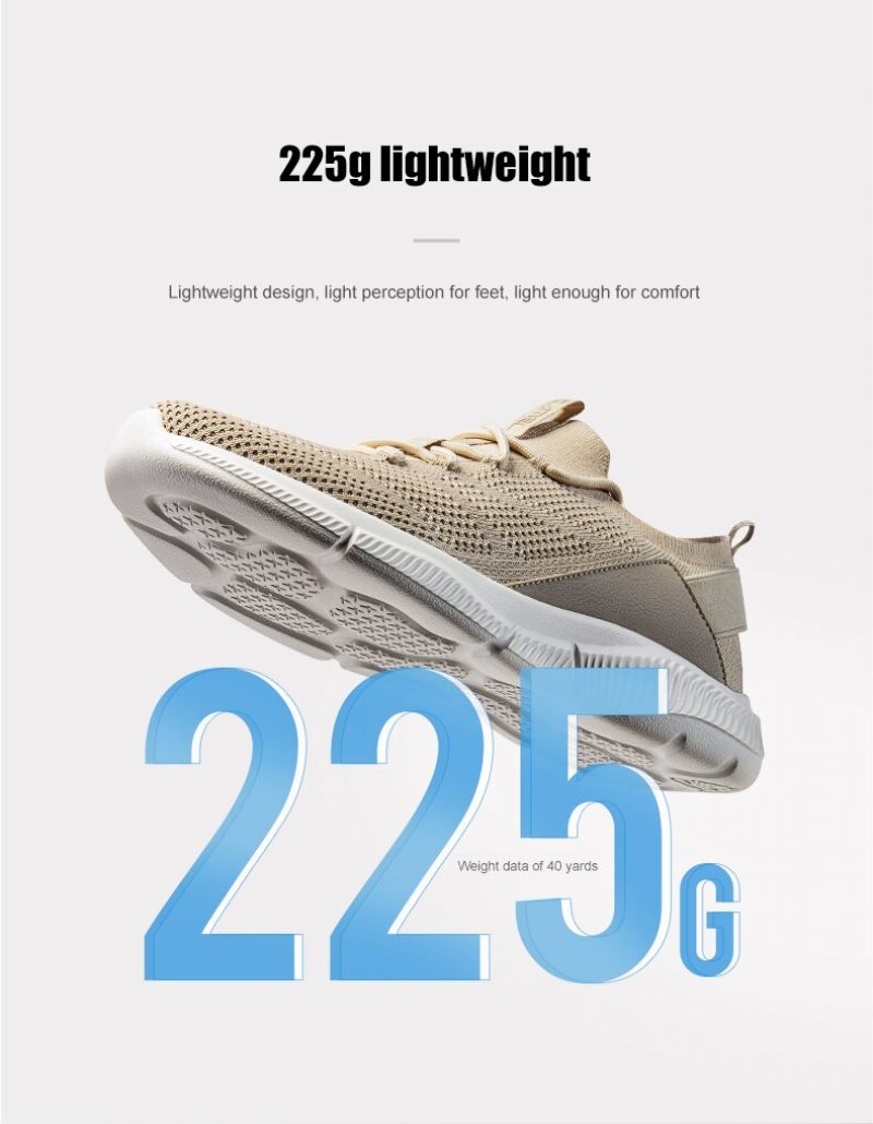 Jhojan Sommarsneakers För Män - Beige