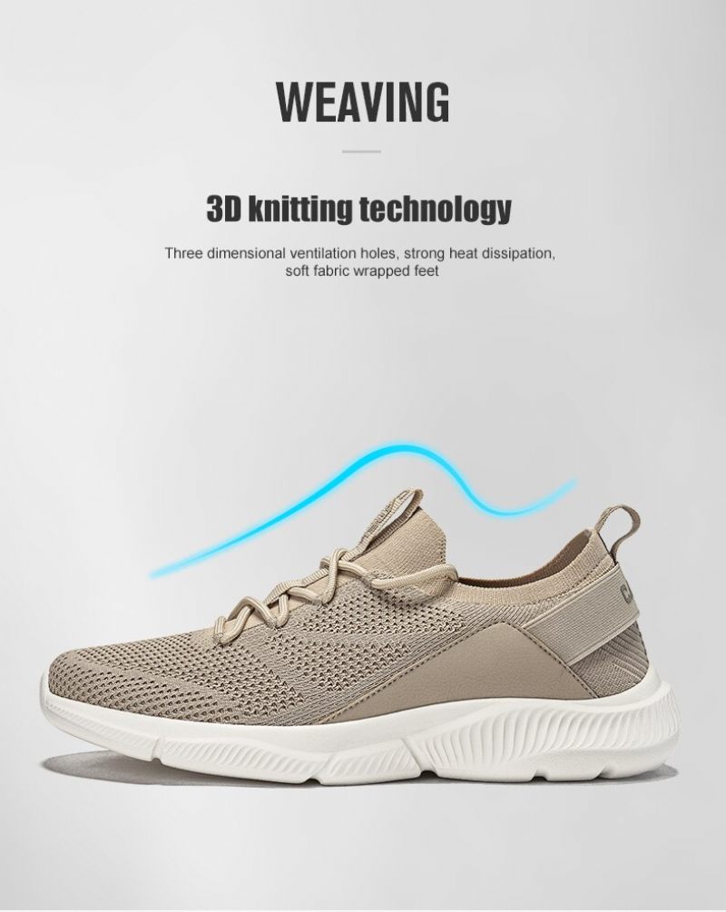 Jhojan Sommarsneakers För Män - Beige