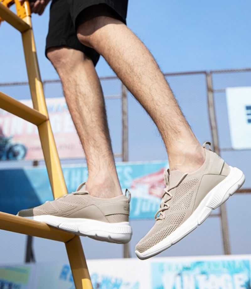 Jhojan Sommarsneakers För Män - Beige