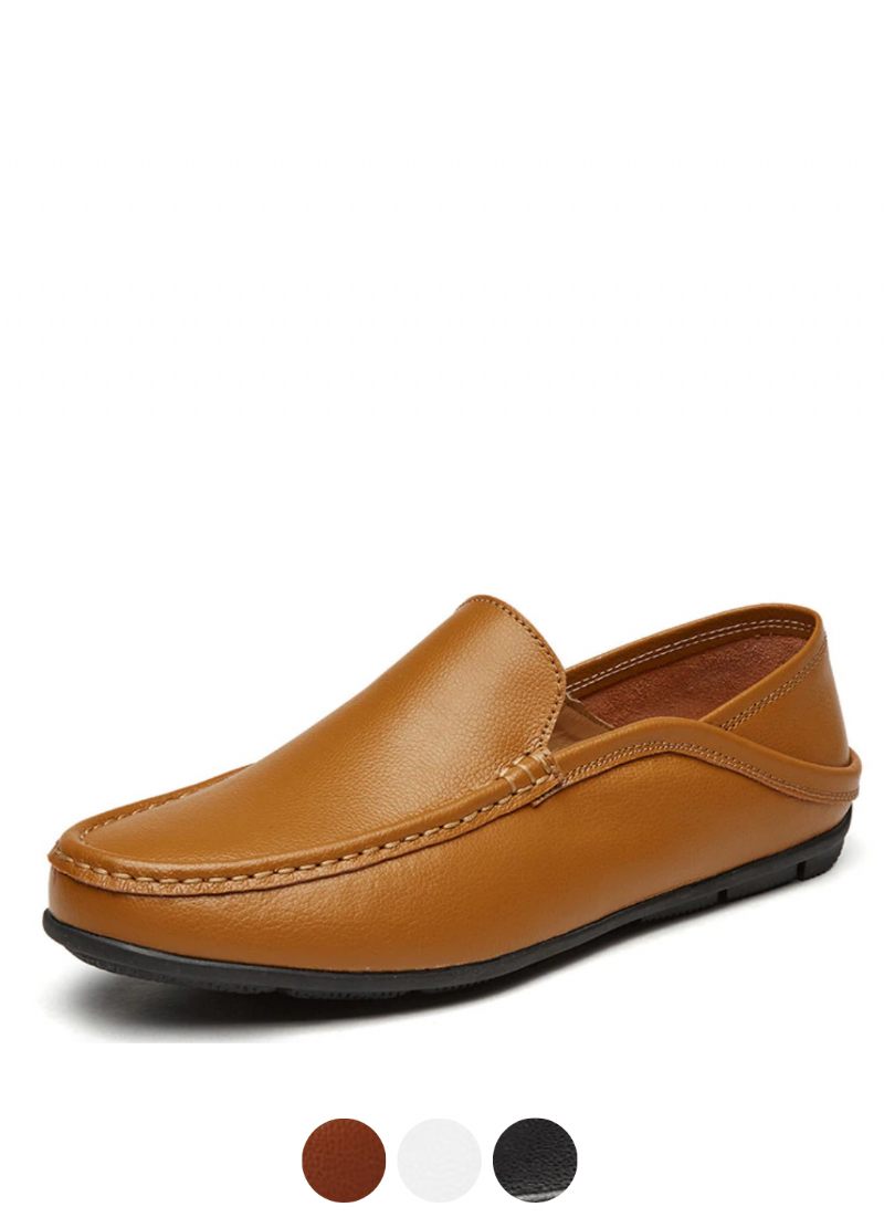 Jideon Loaferskor För Män