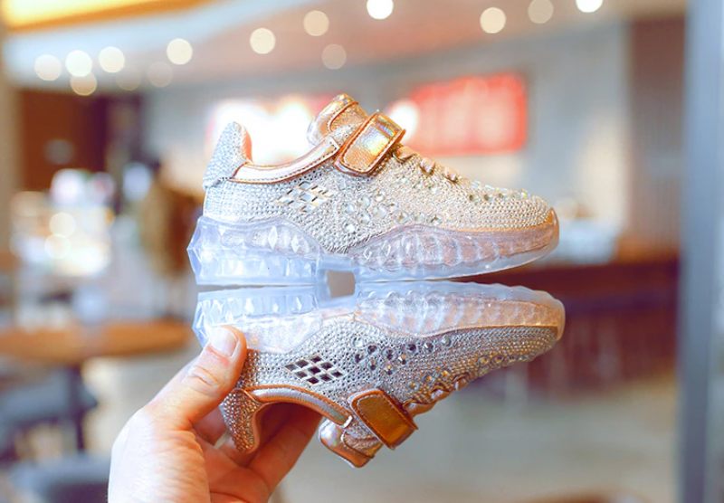 Jina Fashion Sneaker För Tjejer - Rosa