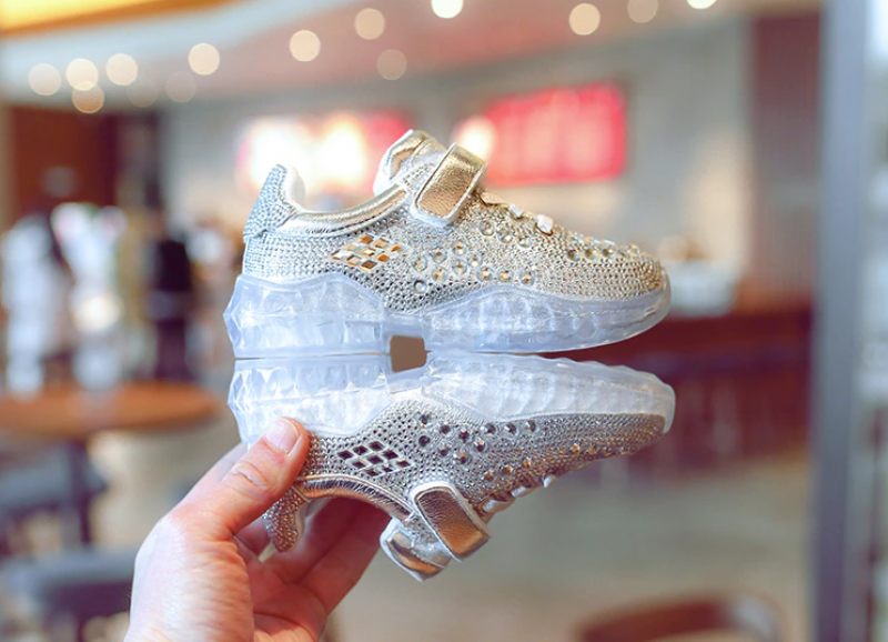 Jina Fashion Sneaker För Tjejer - Rosa