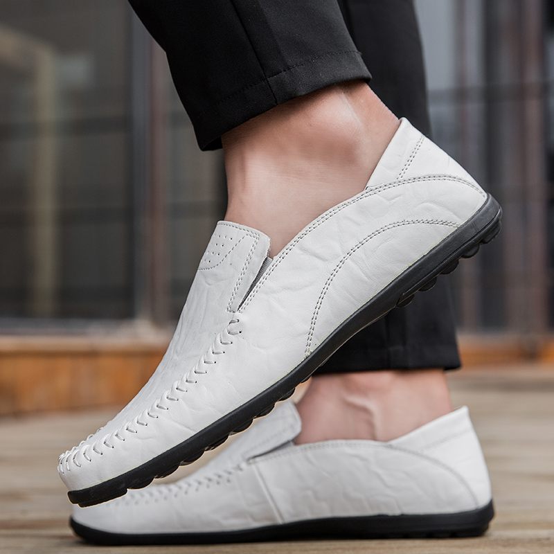 Joaquin Loafers Klänning Skor För Män - Vit