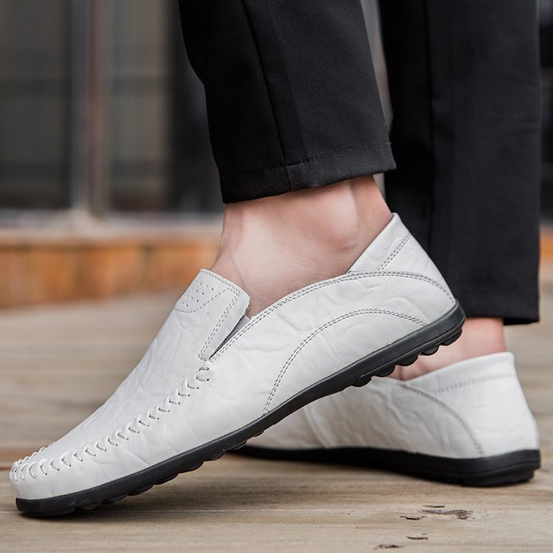 Joaquin Loafers Klänning Skor För Män - Vit