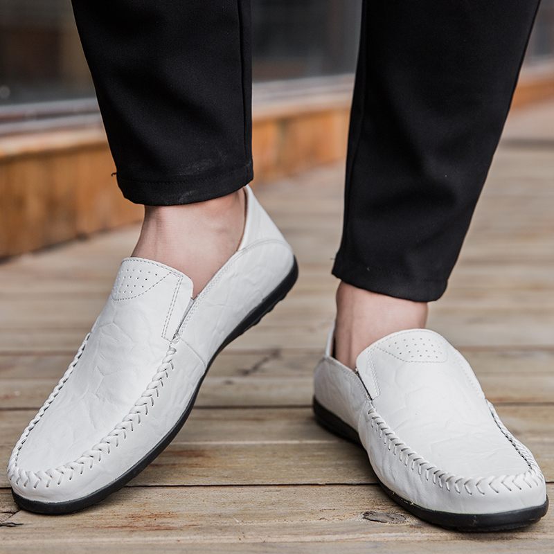 Joaquin Loafers Klänning Skor För Män - Vit