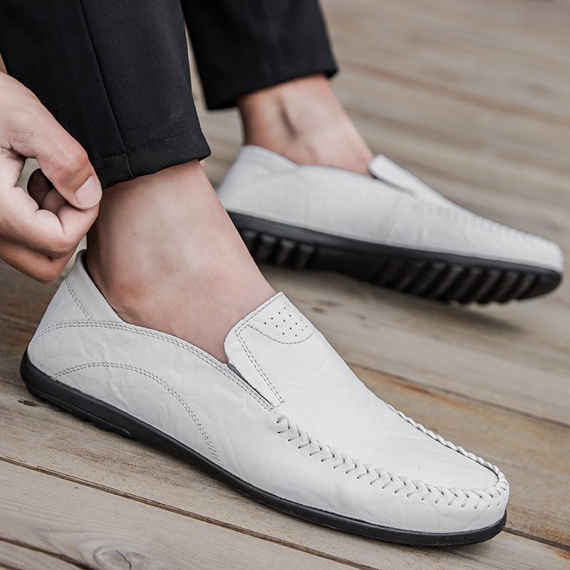 Joaquin Loafers Klänning Skor För Män - Vit