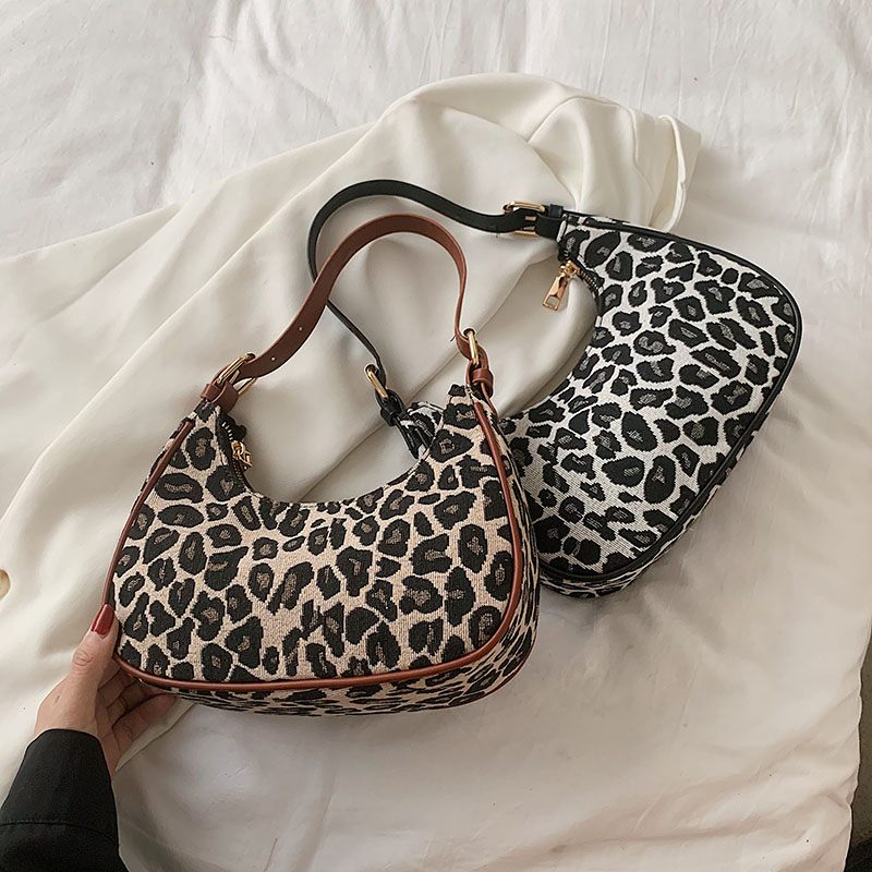 Jode Crossbody-handväska För Kvinnor - Brun Leopard