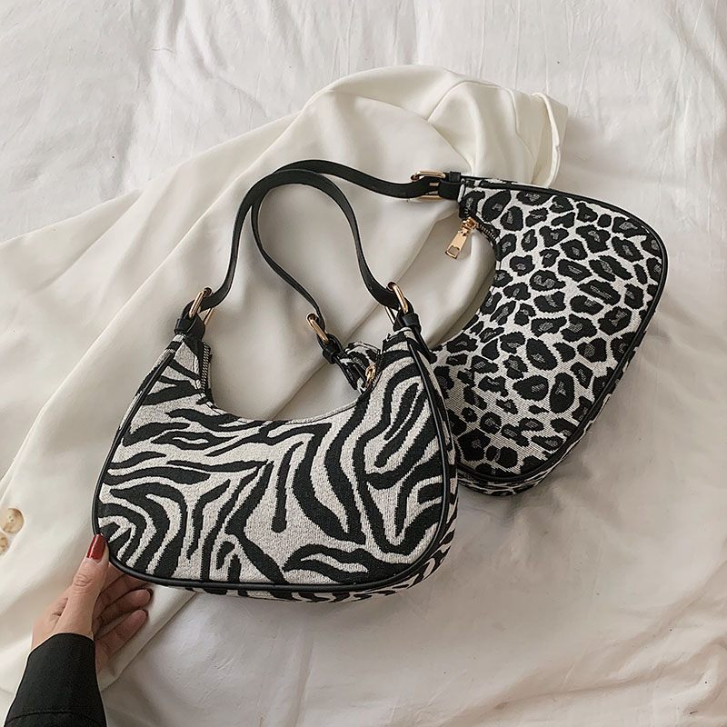 Jode Crossbody-handväska För Kvinnor - Brun Leopard