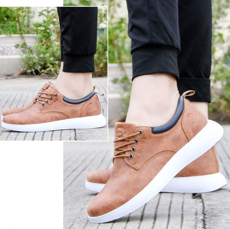 Joe Klassiska Sneaker För Män - Brun