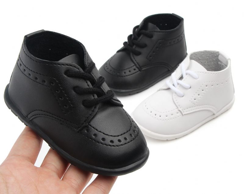 Jonas Unisex Platta Barnskor - Svart