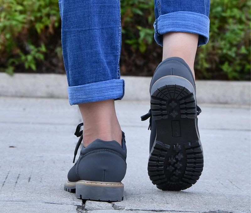 Josan Casual Oxfords För Män - Svart