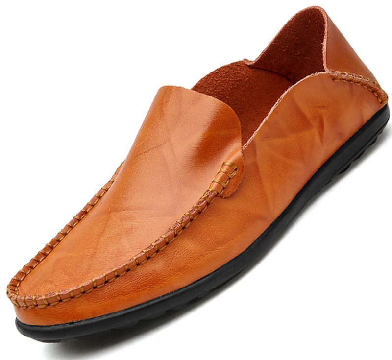 Josan Loafers Fritidsskor För Män - Orange